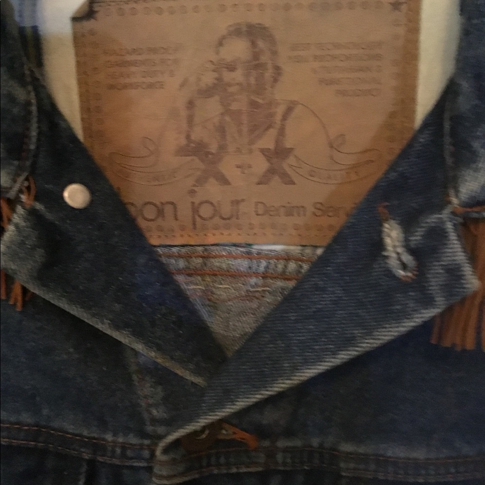 Denim moose jacket - Picture 4 of 8